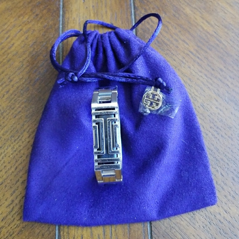 Geniune Tory Burch Fitbit holder bracelet